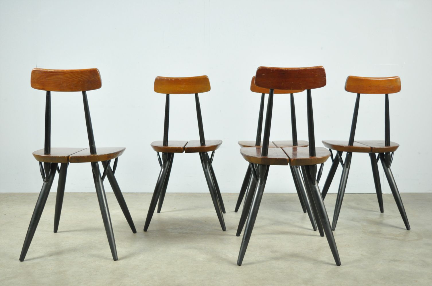 photo for sale Tapiovaara Dining Table Chairs, Laukaan Puu, Finland 1950s