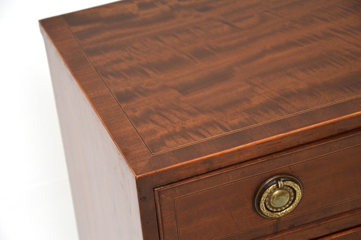 Antique Inlaid Mahogany Chest Of Drawers photo buy