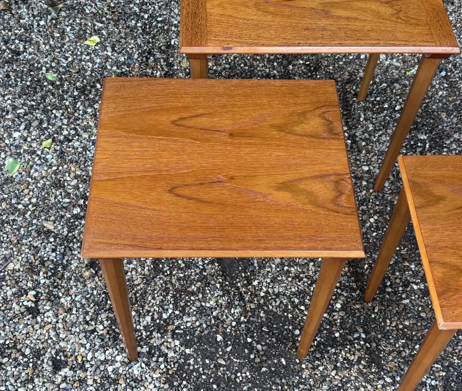 Vintage Herbert E Gibbs Nest Of Tables C.1960s photo vinterior