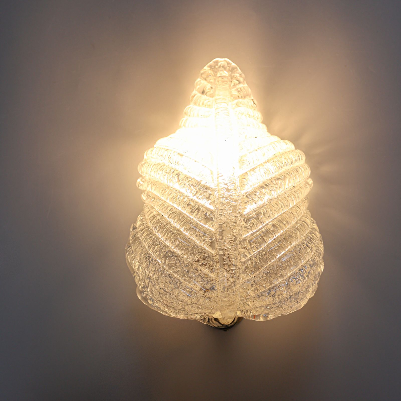 Vintage wandlamp van Barovier & Toso, ca. jaren 1940. photo vinterior