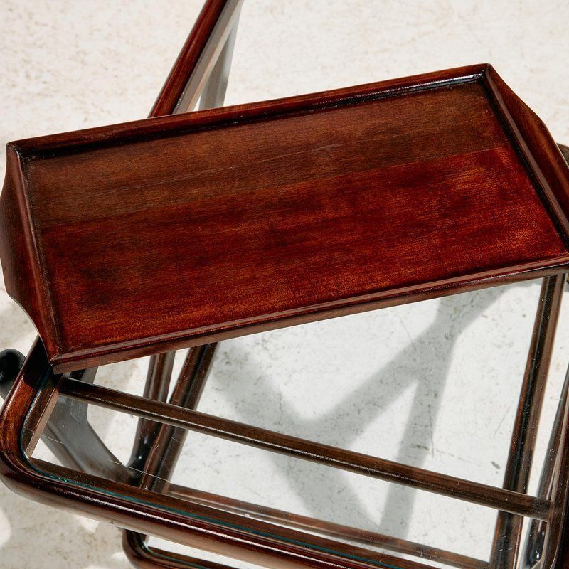Alder Wood Trolley By Cesare Lacca For Cassina, 1950s photo 1646.0