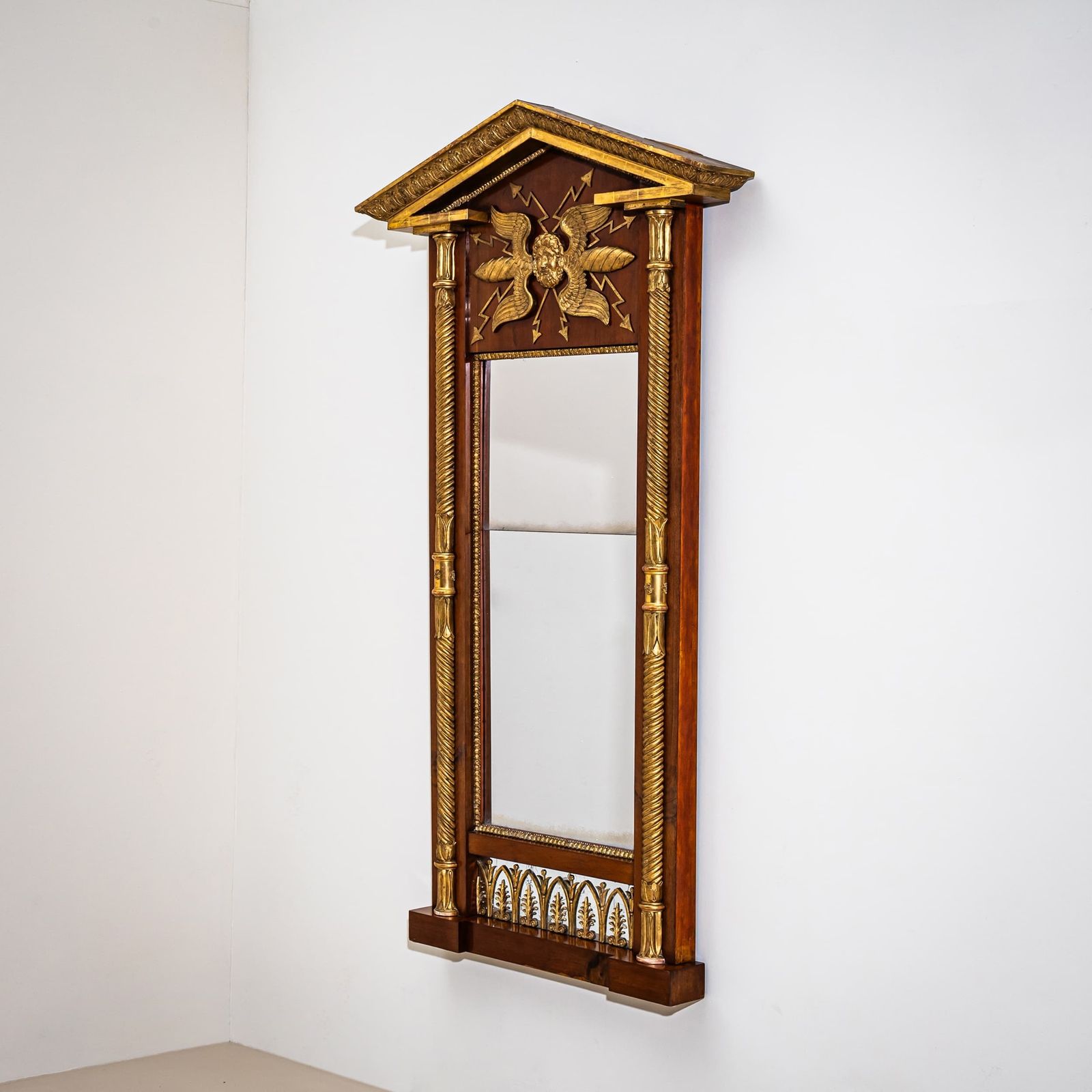 Woonaccessoires Empire-spiegel van Johan Martin Berg, Gothenburg / Zweden, begin 19e eeuw photo