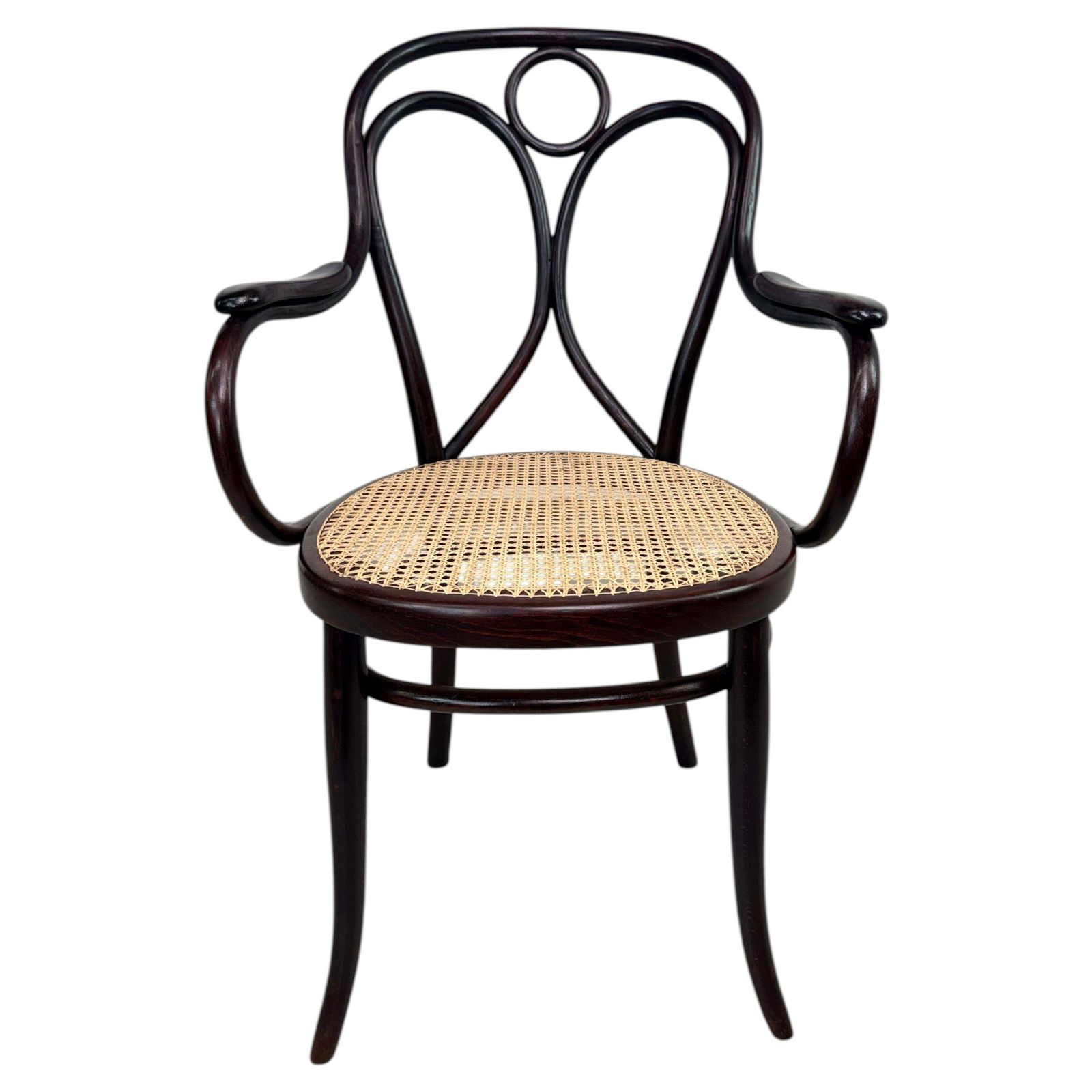Bentwood "Angel Back" Armchair Nr.19 By Thonet