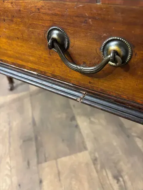 photo buy Edwardian Mahogany Inlaid Display Cabinet
