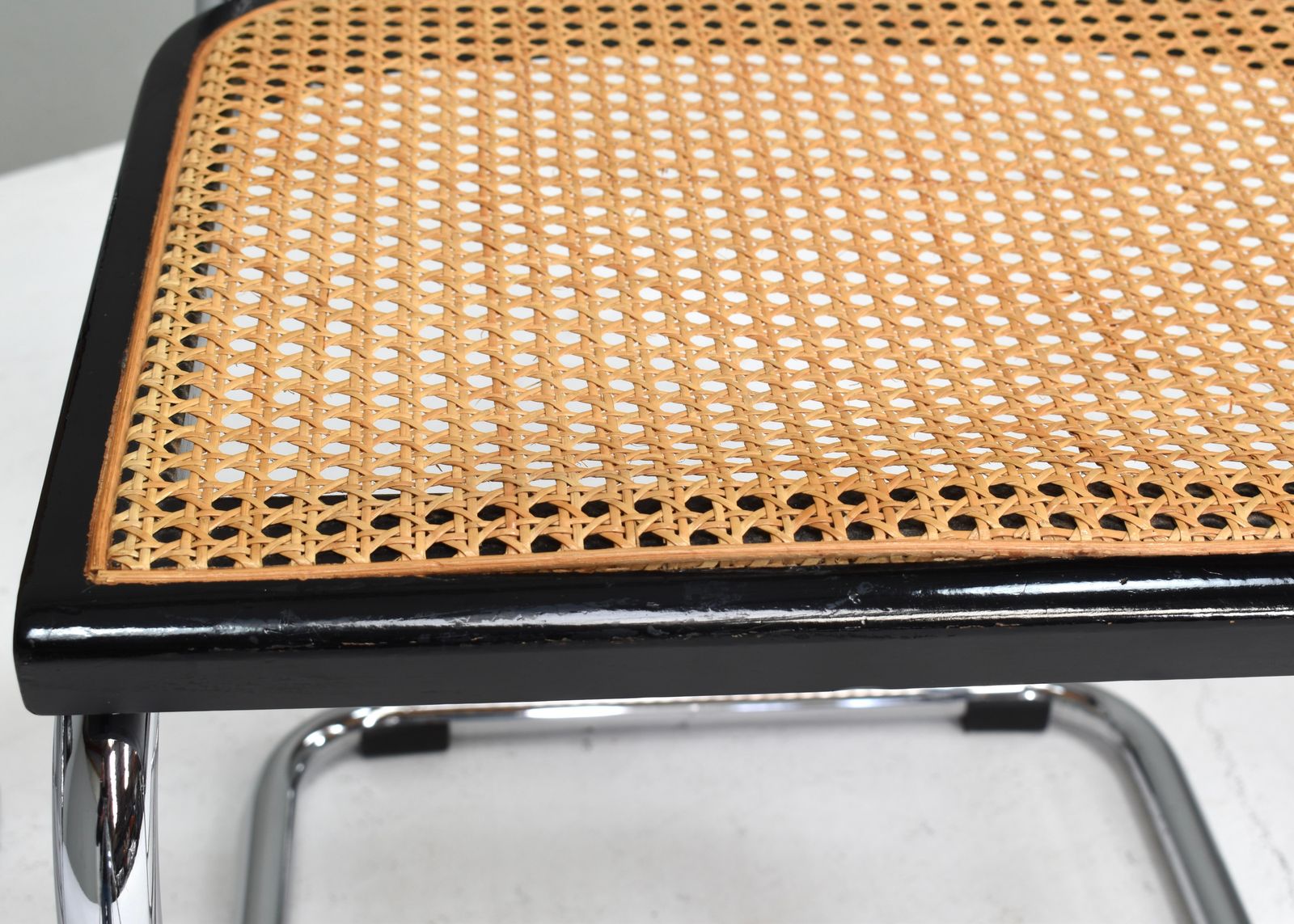 photo buy Set Of 4 Cesca Model B32 Chairs By Marcel Breuer – Italy, 1970 80's