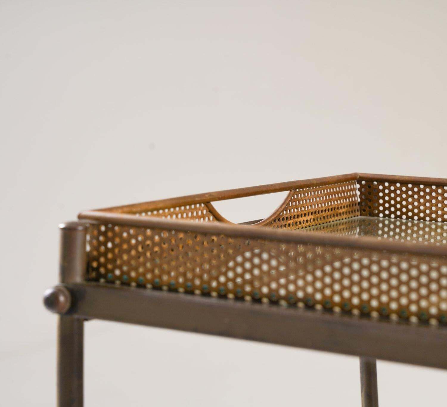 Swedish Modern Bar Cart In Brass Sold At Svenskt Tenn photo vinterior
