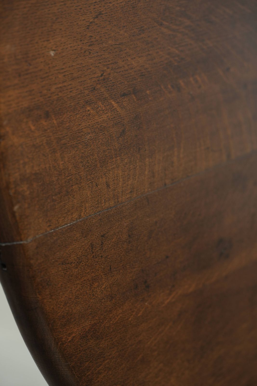 photo for sale Beautiful Antique English Oak Tilt Top Table / Side Table From The Late 18th Century With Beautiful Colors
