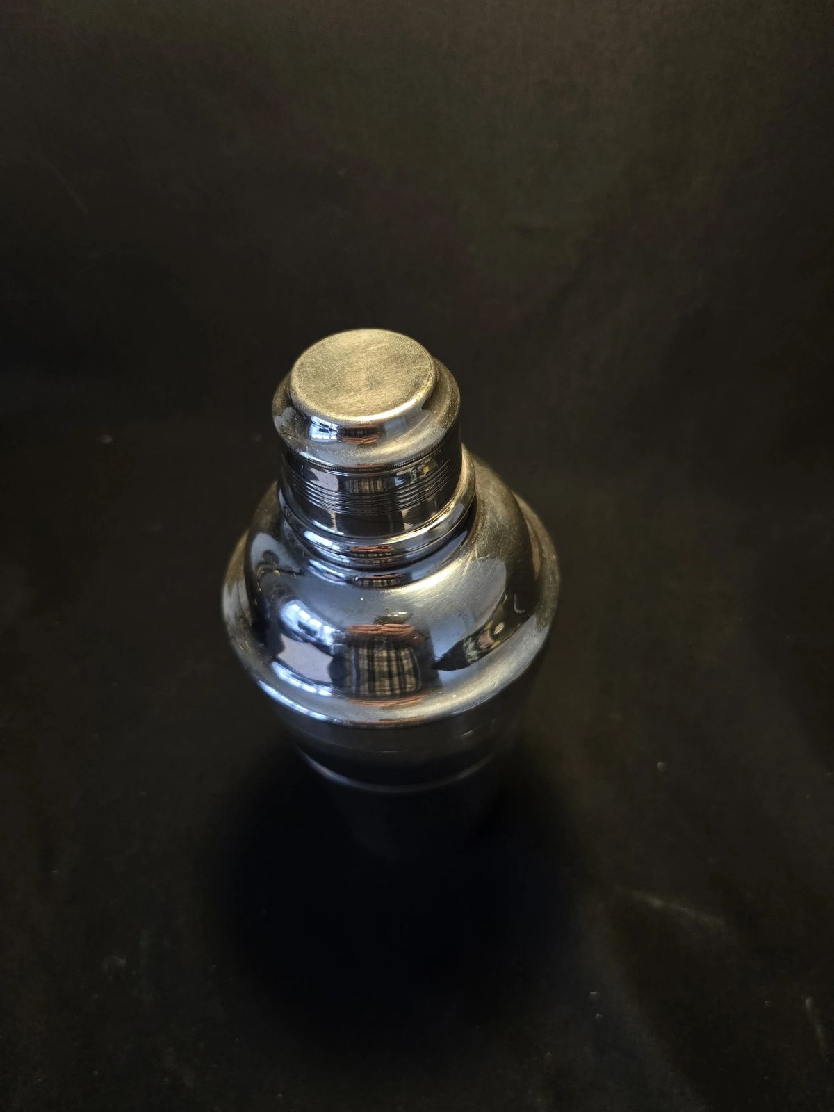 Art Deco Silver Plated Cocktail Shaker Mixer C1920 photo buy