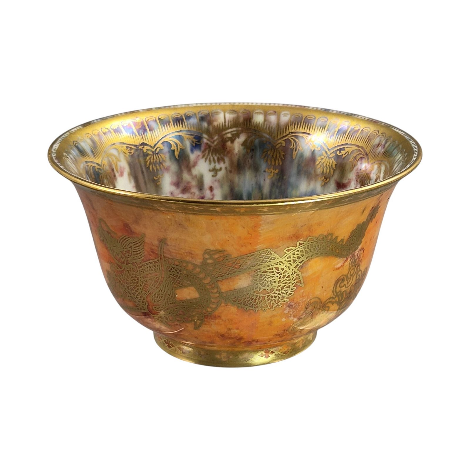 Daisy Makeig Jones Wedgwood Fairyland Lustre Bowl Z4825, C.1915 photo vintage
