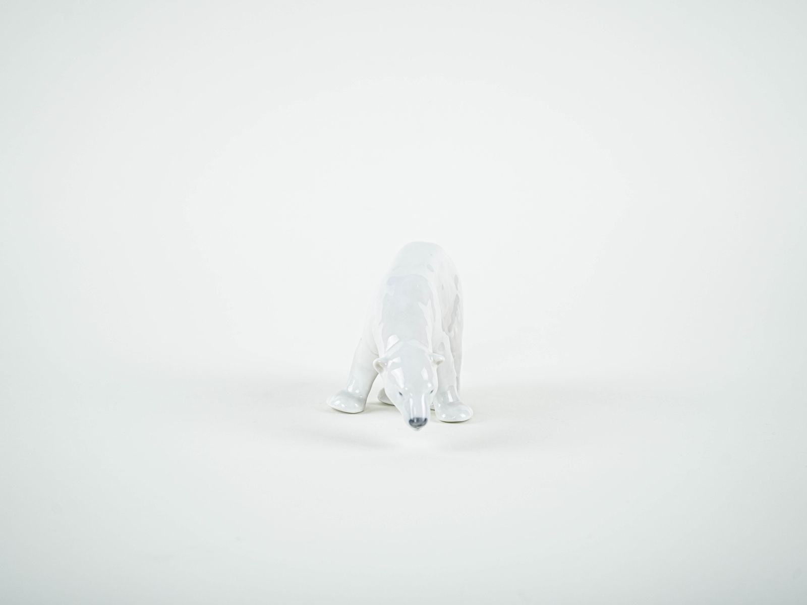 Porcelain Polar Bear Figurine, Danish Design, 1970s, Manufactured By Royal Copenhagen photo Home Decor