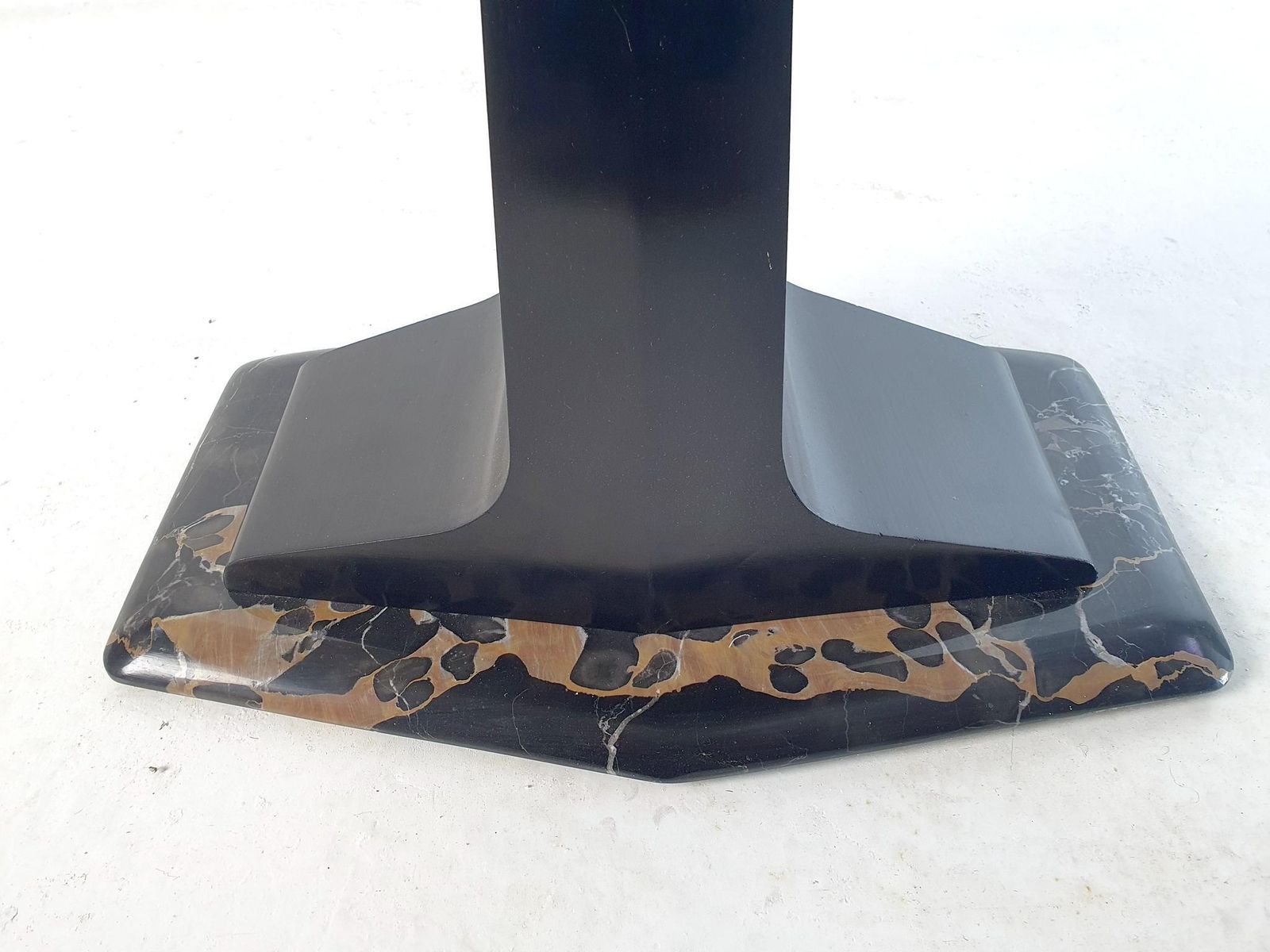 Mid Century Modern Coffee Table By Cantu, Marble Top, Italy, 1959 photo for sale