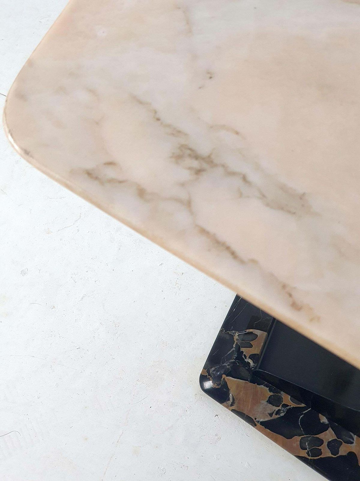 Mid Century Modern Coffee Table By Cantu, Marble Top, Italy, 1959 photo buy