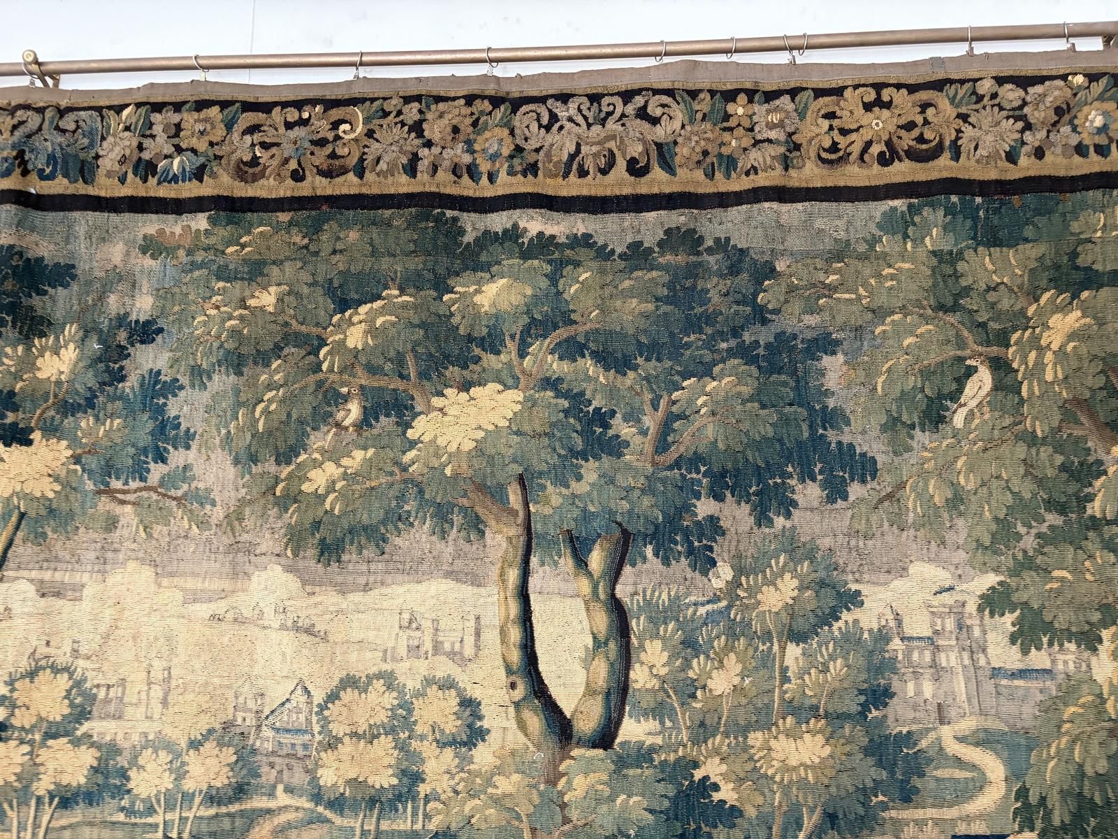 photo furniture 18th Century Aubusson Tapestry