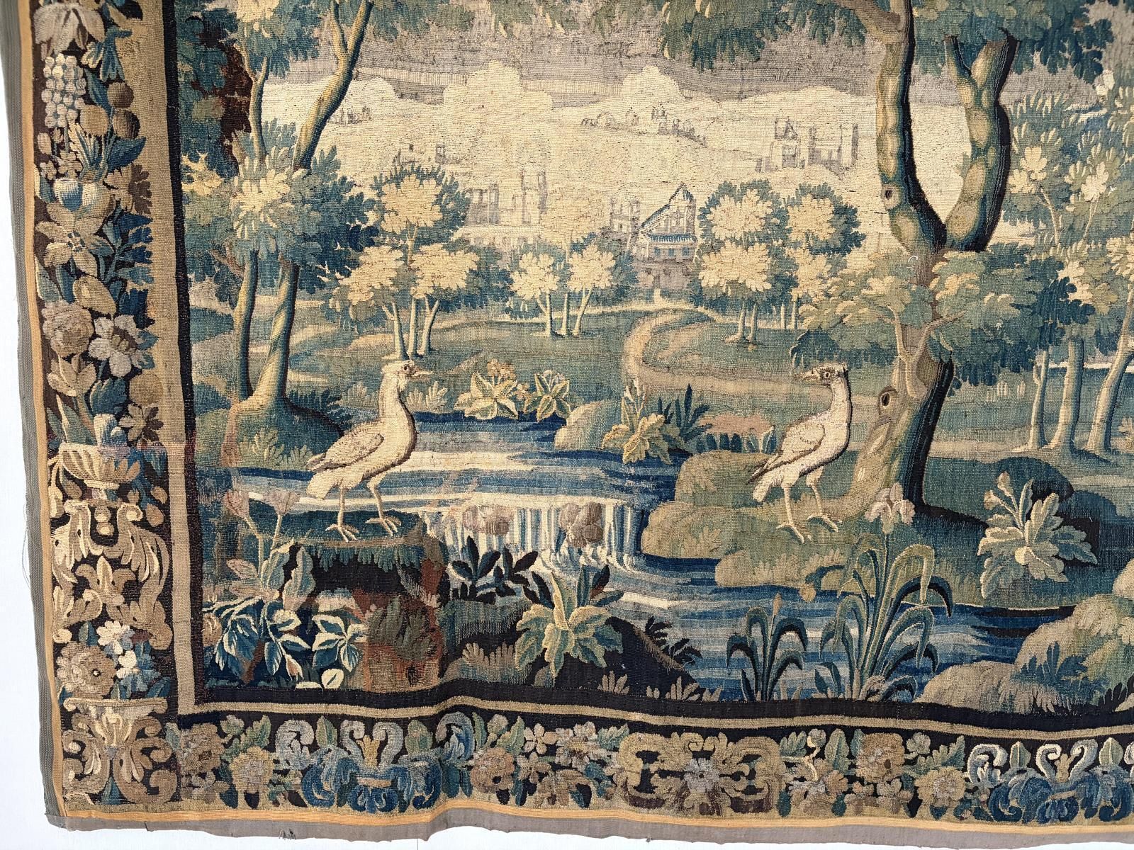 photo vinterior 18th Century Aubusson Tapestry