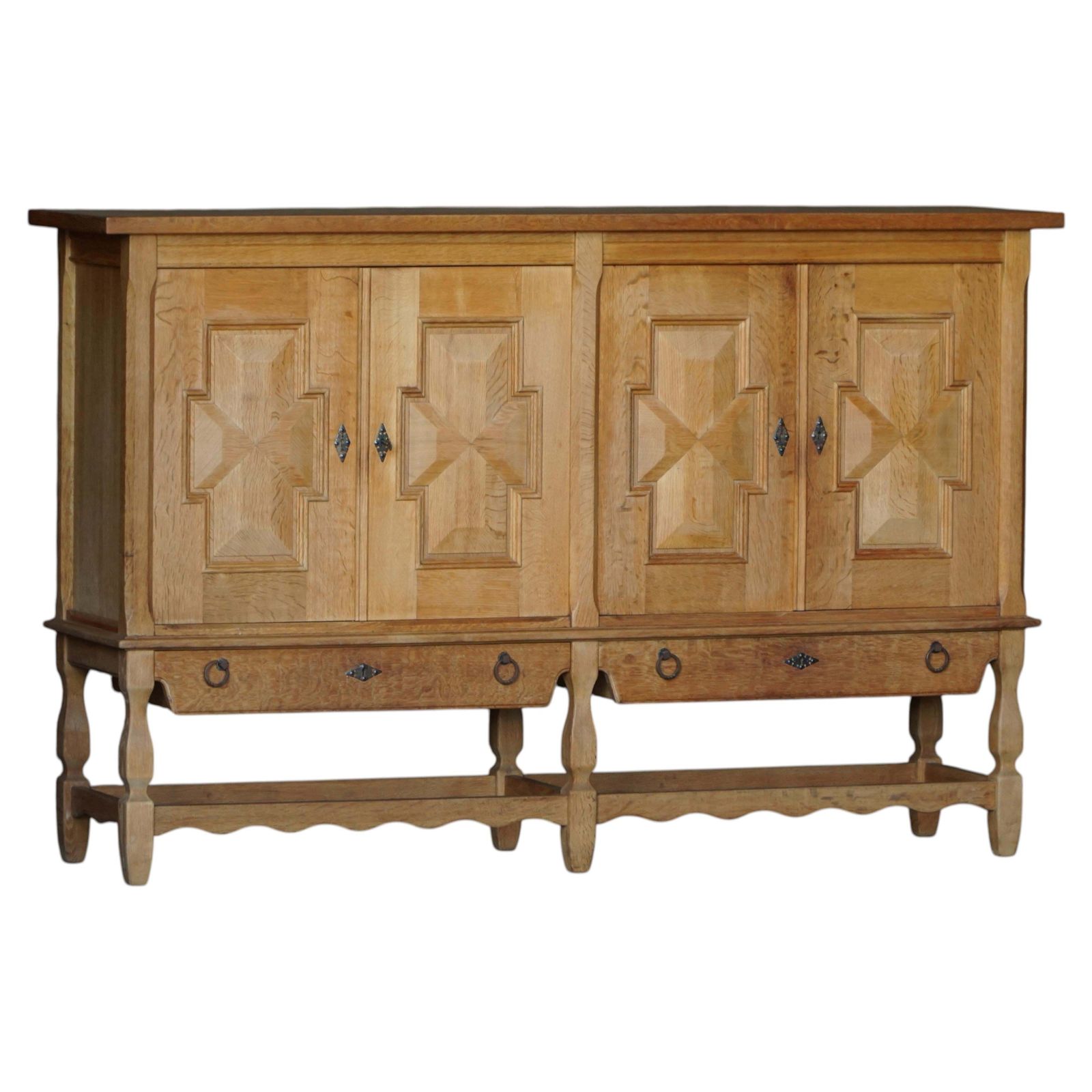 Henning Kjærnulf, Oak Sideboard, Danish Mid Century, Nyrup Møbelfabrik, 1960s
