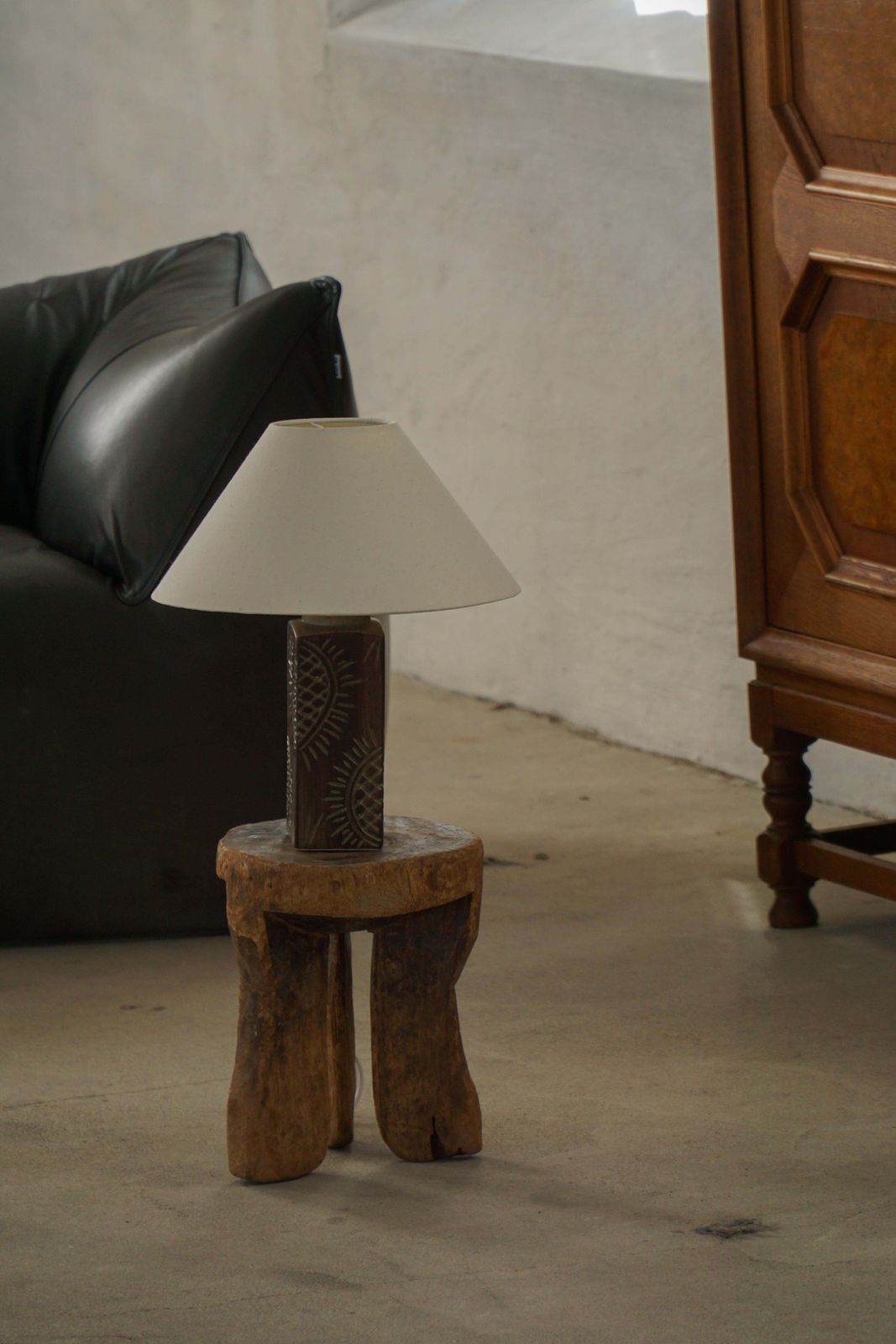 photo buy Pair Of Scandinavian Modern Ceramic Table Lamps By Søholm Stentøj, 1970s