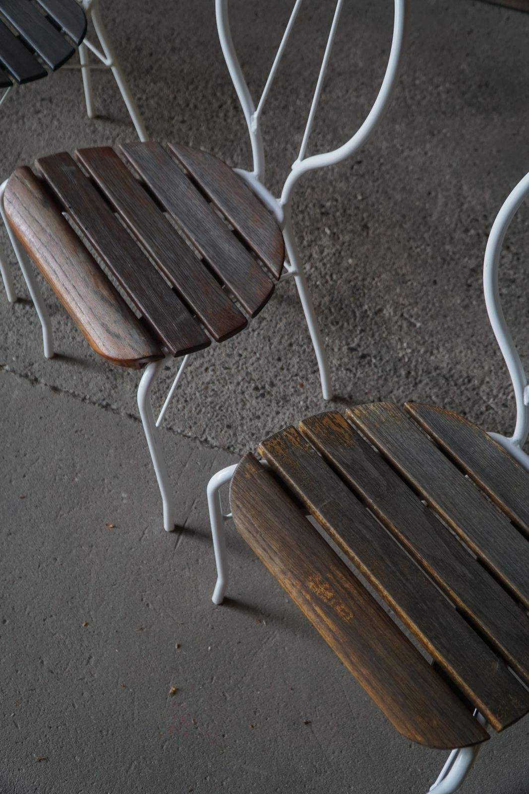 photo buy Vintage Tore Ahlsén "Pia" Garden Set, Table & 4 Chairs, Swedish Modern, 1990s