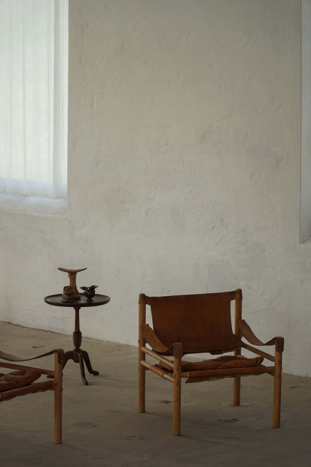 Arne Norell, Pair Of Sirocco Lounge Chairs, Leather & Ash, Ab Aneby, 1960s photo vintage