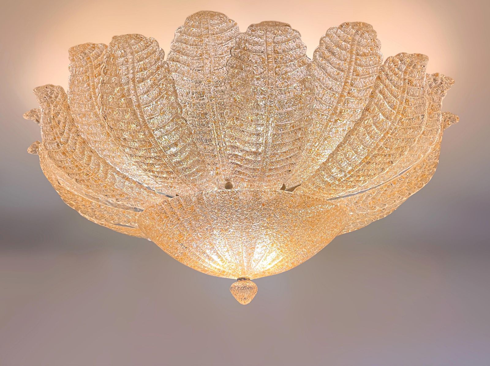 Ceiling Flush Mount, Murano, 1990s photo for sale