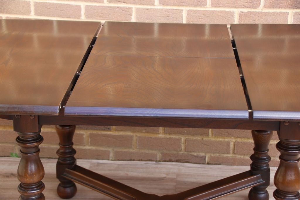 Furniture Ercol Extendable Dining Table photo