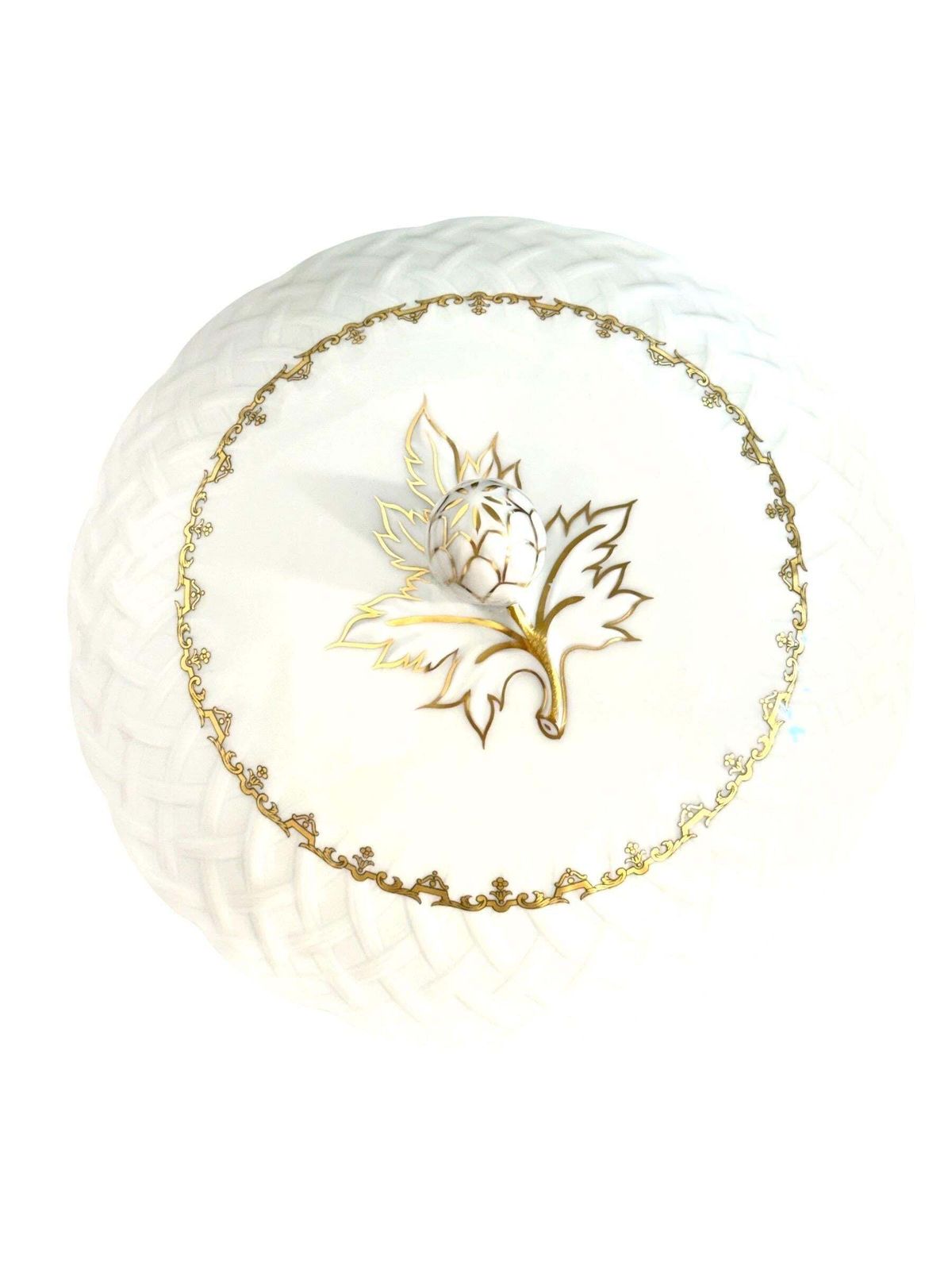 photo buy 52 Piece Bernardaud Limoges “Rimbaud” Gilt Fine Porcelain Service