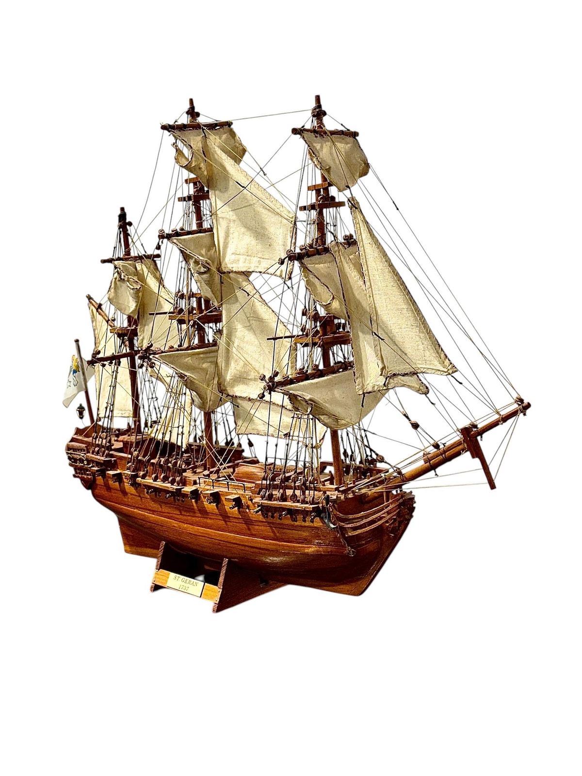 Ship Model Of The St. Géran Frigate, 1737 photo buy