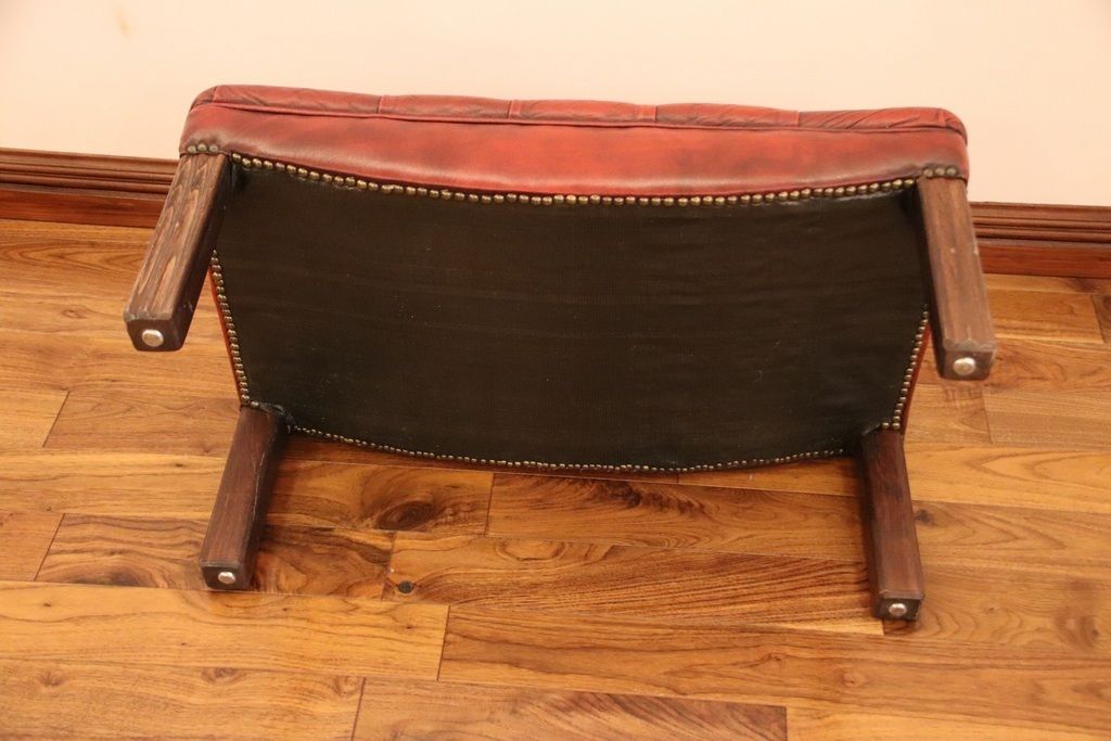 photo for sale Chesterfield Vintage Footstool