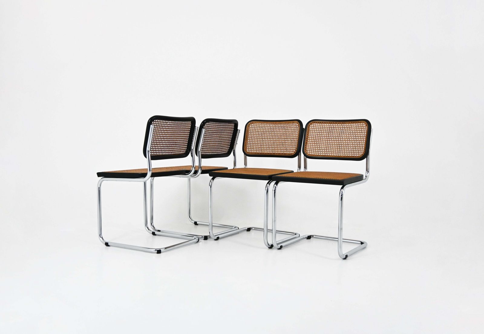 Dining Chairs Style B32 By Marcel Breuer Set Of 4 photo furniture