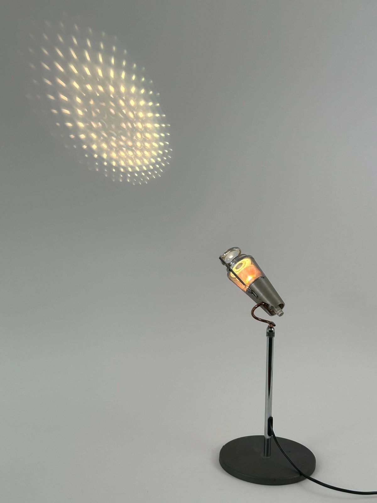 Rare Arturo Silva Light Projector Or Table Lamp Galileo Sistema For Antonangeli photo vinterior