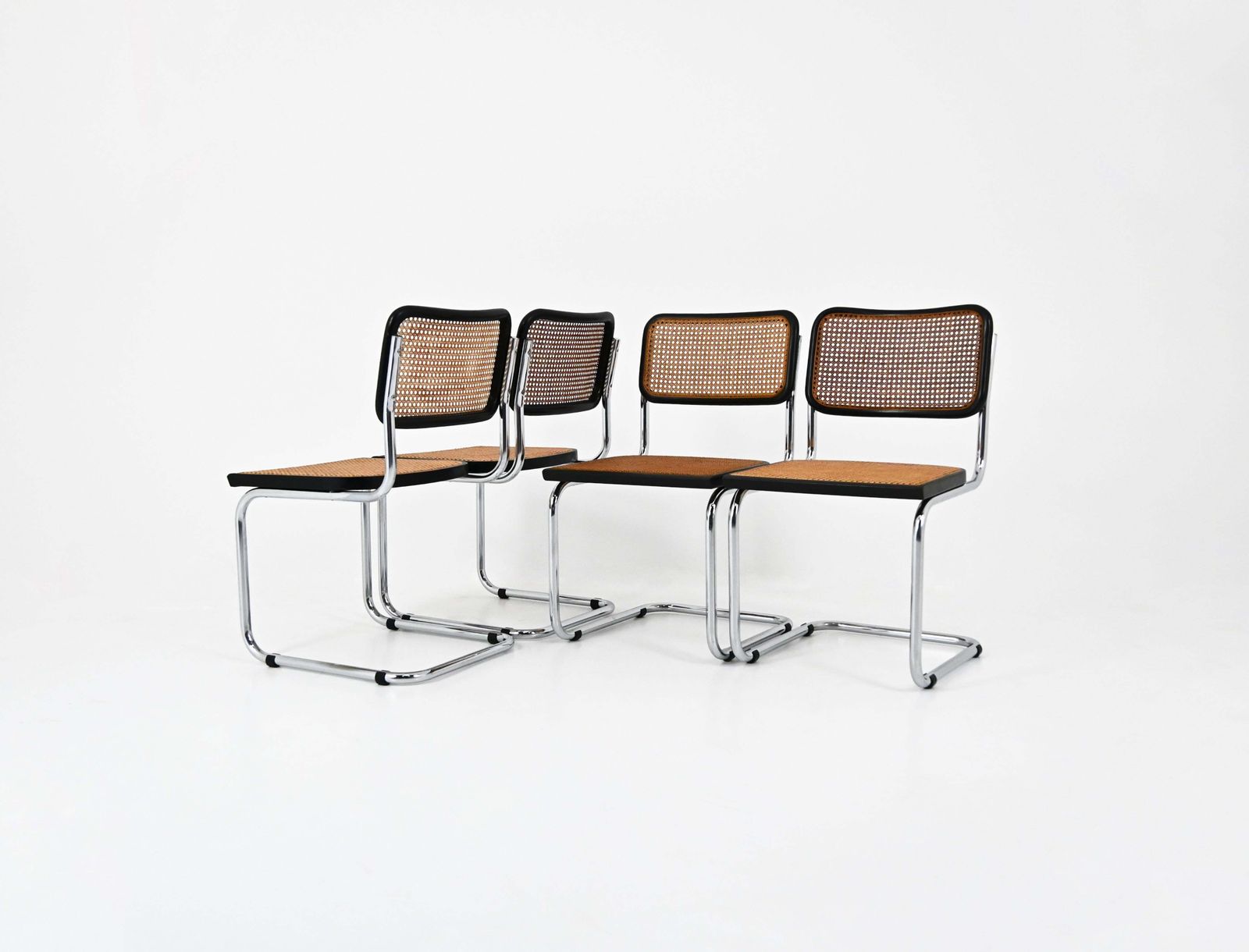 Dining Chairs Style B32 By Marcel Breuer Set Of 4 photo furniture