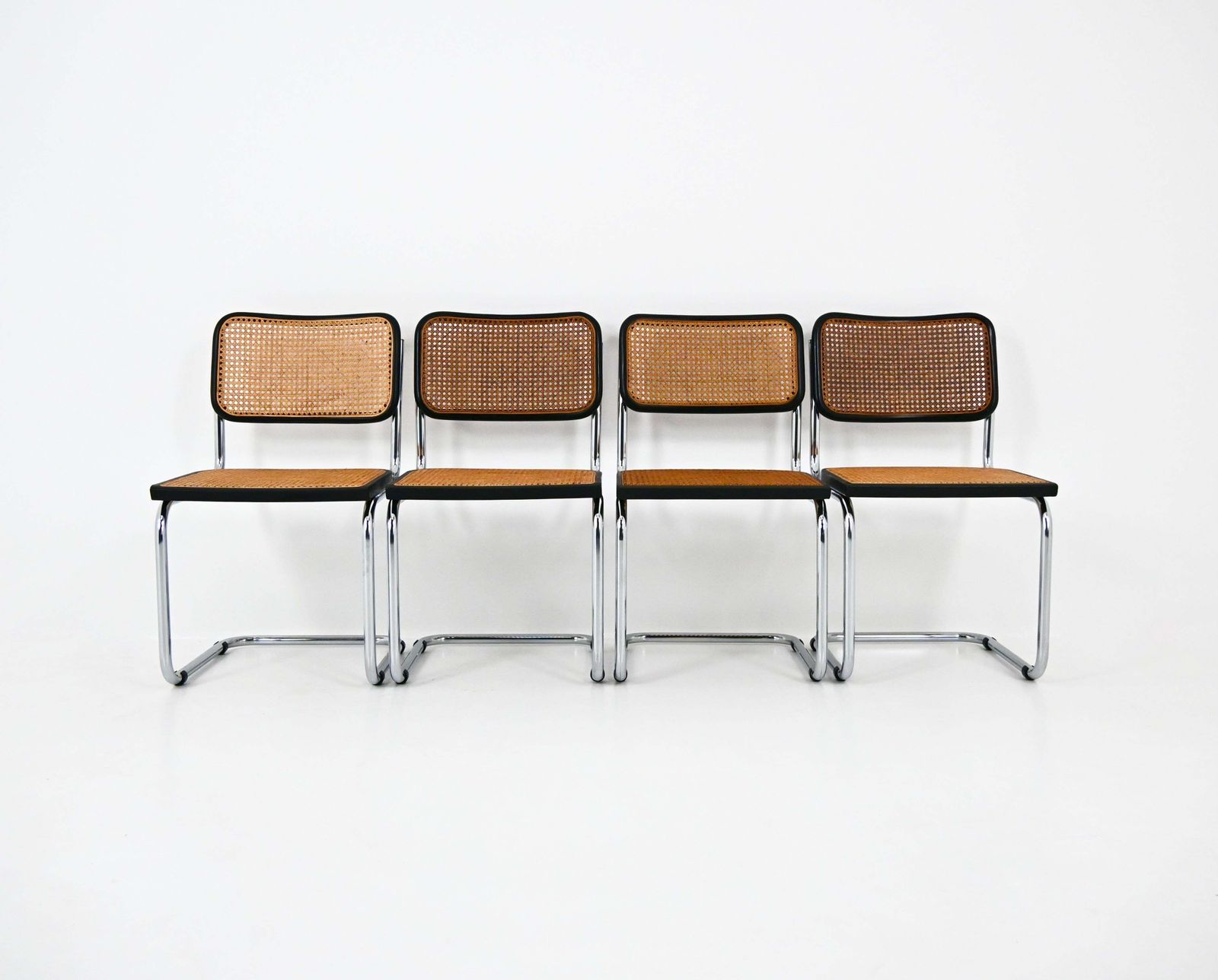 Dining Chairs Style B32 By Marcel Breuer Set Of 4 photo Furniture