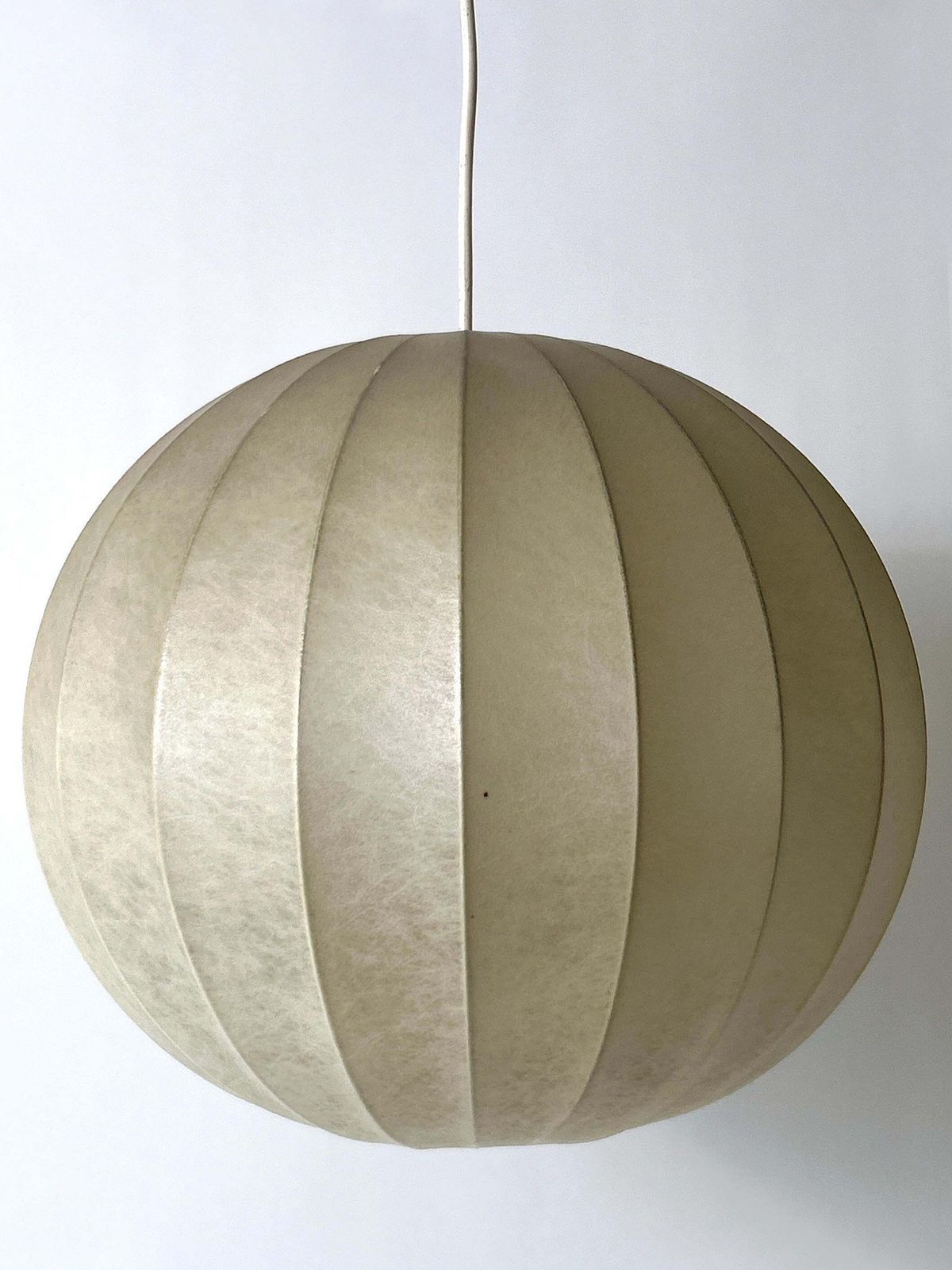 Mid Century Goldkant Globe Cocoon Pendant Lamp Or Hanging Light Germany 1960s photo buy