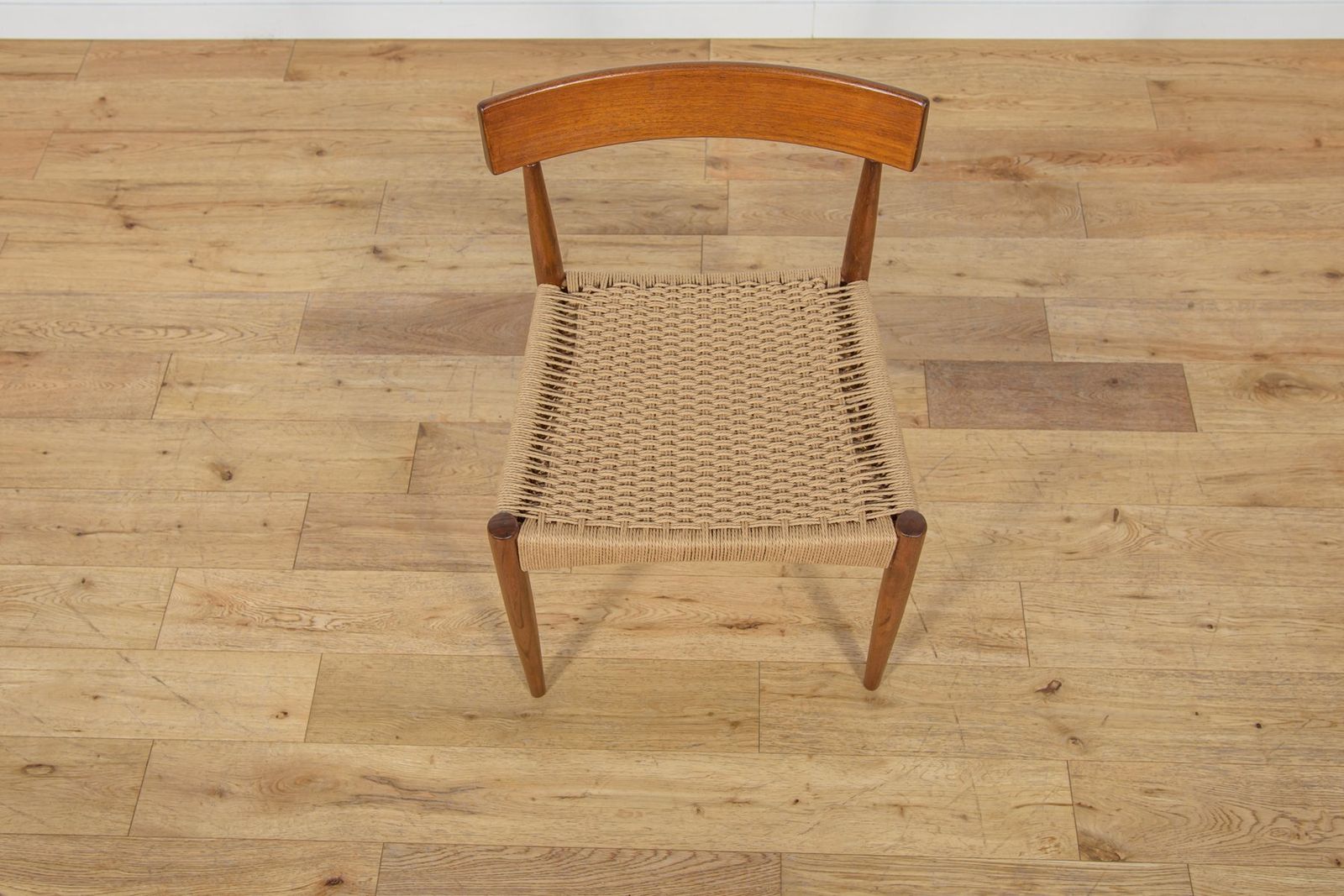 Mid Century Modern Dining Chairs By Arne Hovmand Olsen For Mogens Kold, 1960s, Set Of 8 photo vintage