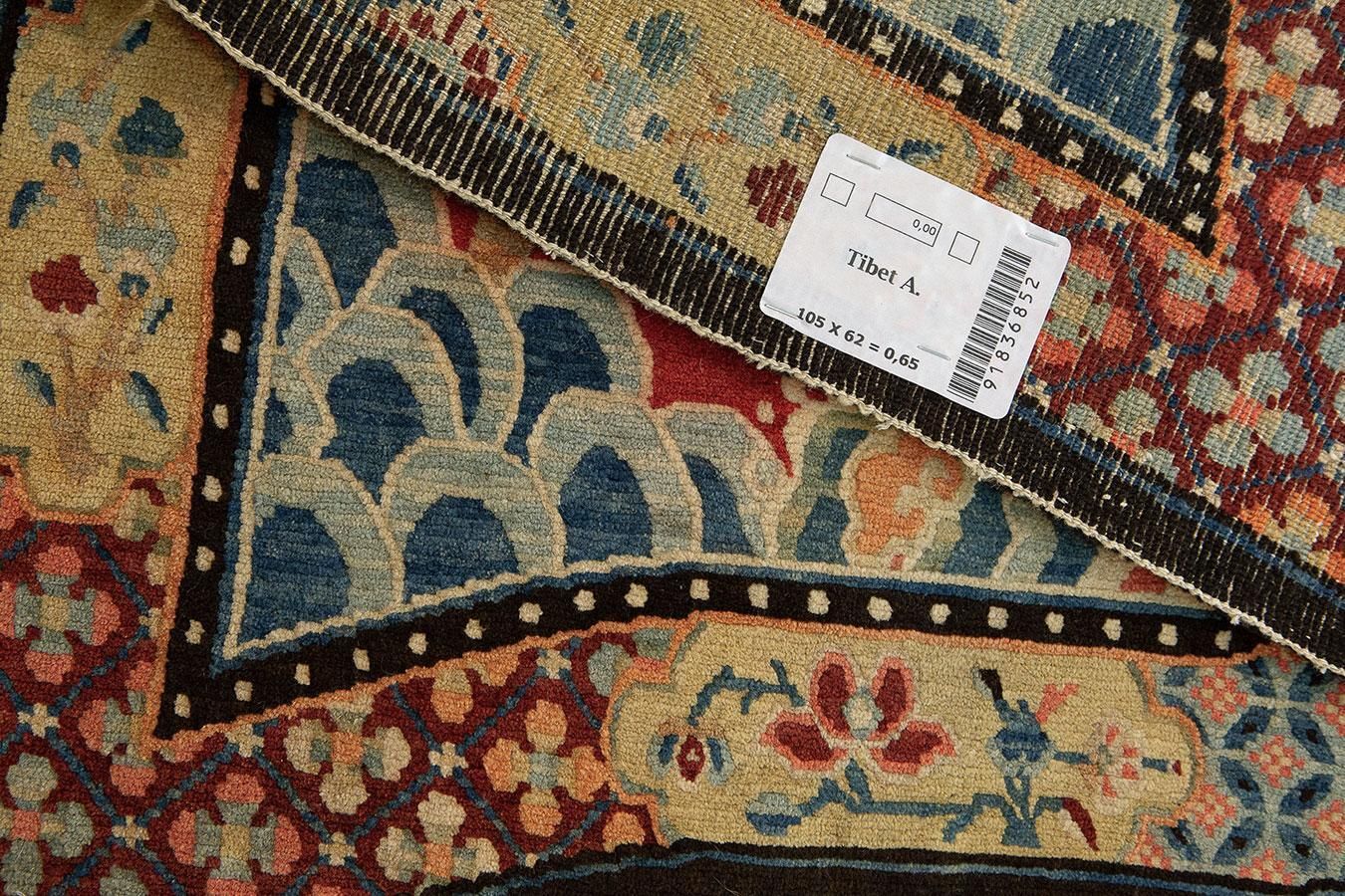 Antique Tibetan Rug photo for sale