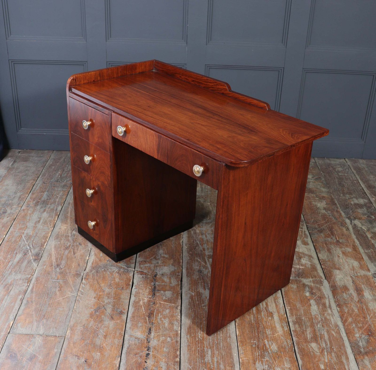 photo buy French Art Deco Single Pedestal Desk