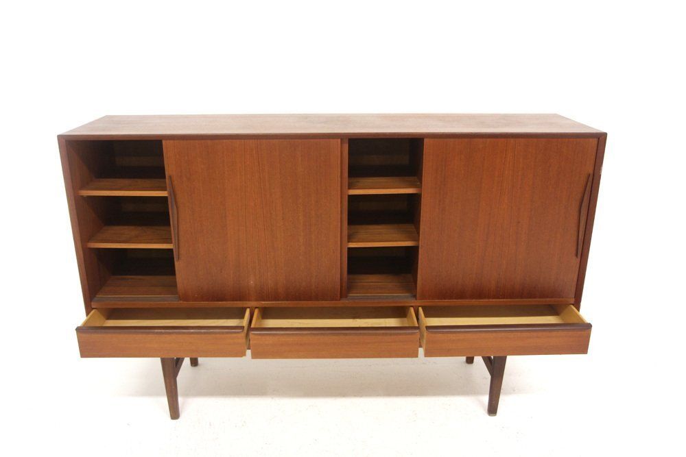 Buffet scandinave en teck, 1960 photo Mobilier