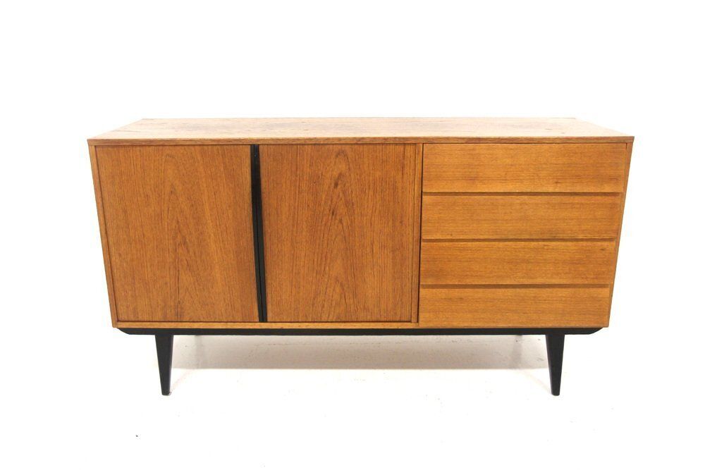 Buffet scandinave en teck, Bräntorps, Suède, 1960 photo for sale