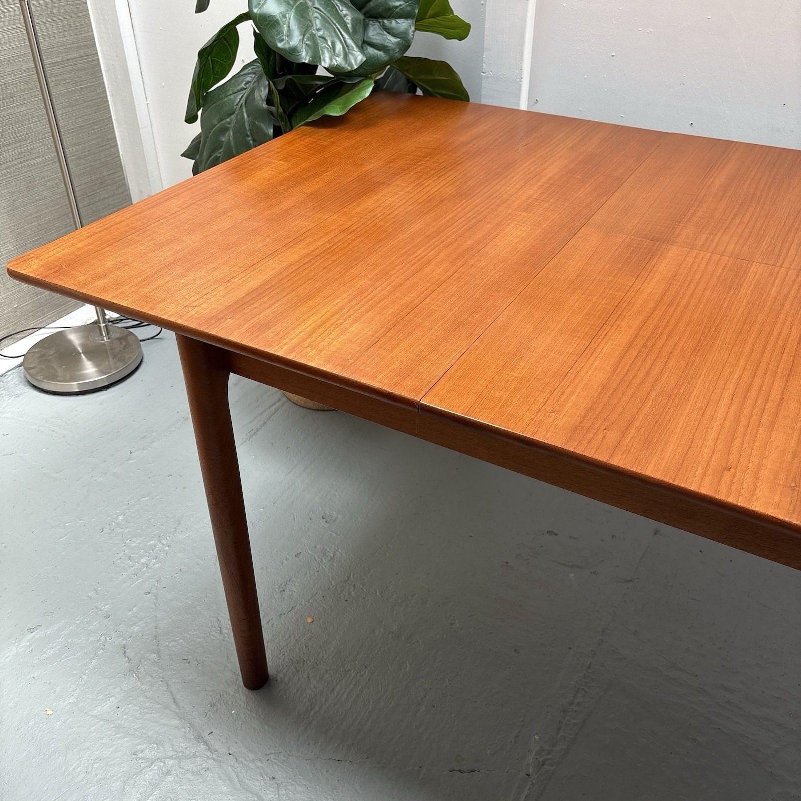 625.0 Mid Century Teak Extendable Dining Table From A H McIntosh Of Kirkcaldy, 1960s photo