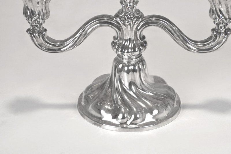 Lighting Silver 830/1000 Chandeliers, Germany, 1935, Set Of 2 photo