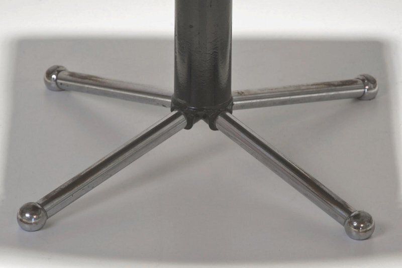 photo for sale Desk Chair With Chrome Plated Steel Tube By Factory Design, 1950
