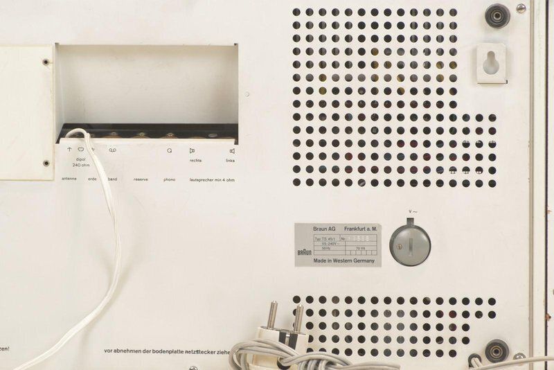 9660.0 Ts 45 + L450 Wall Mounted System By Dieter Rams For Braun Ag, Germany, 1968 photo