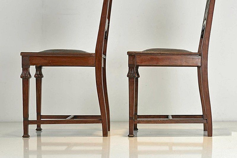 Art Nouveau Chairs, Germany, 1908, Set Of 2 photo vinterior