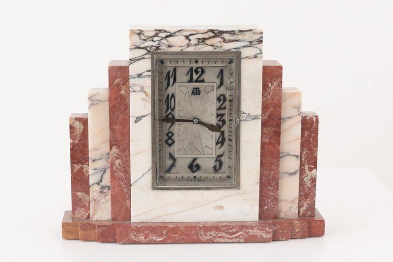 Ato Table Clock By Leon Hatot, France, 1925 photo furniture