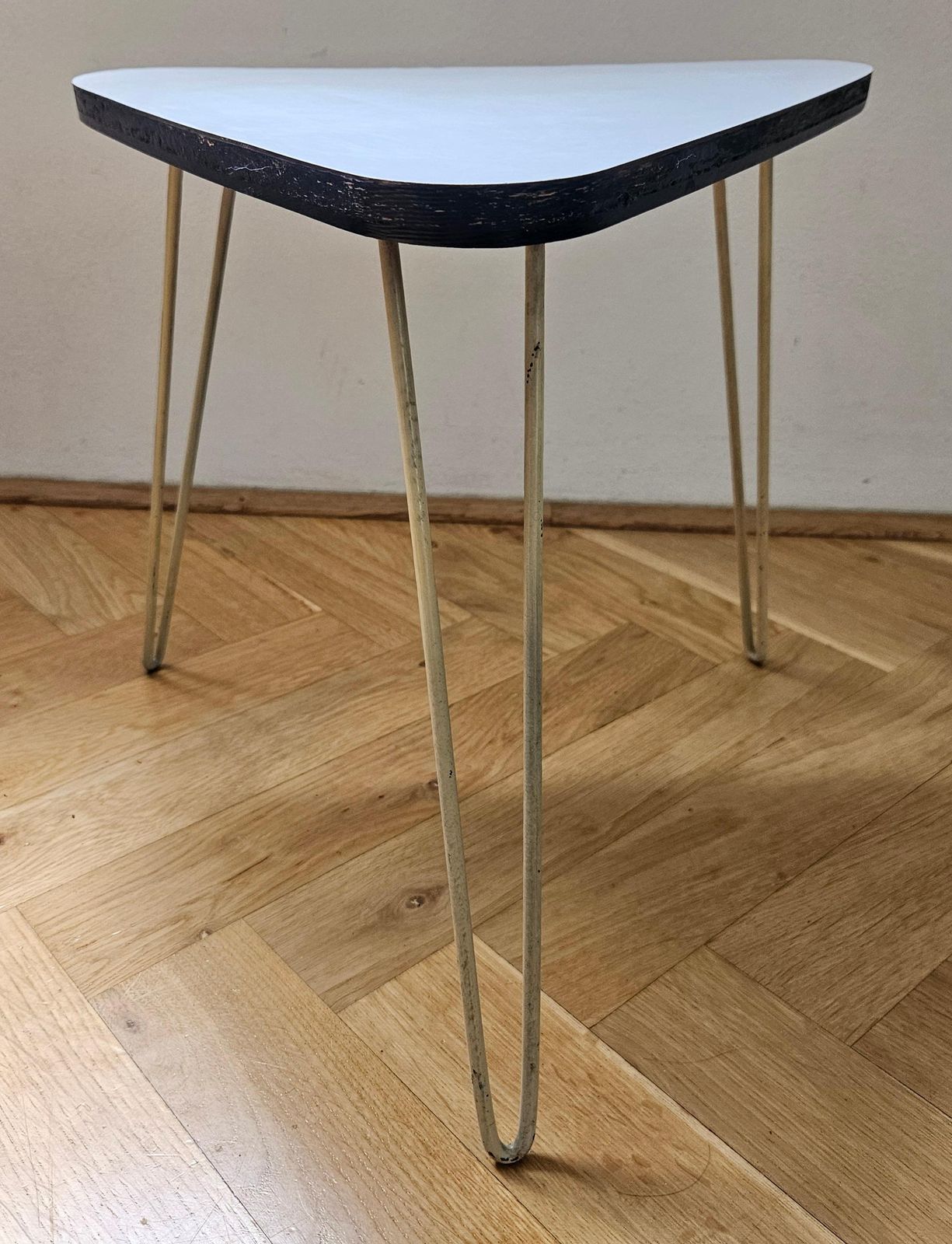 Midcentury Tripod Flower Or Side Table Uluv, 1970s photo furniture