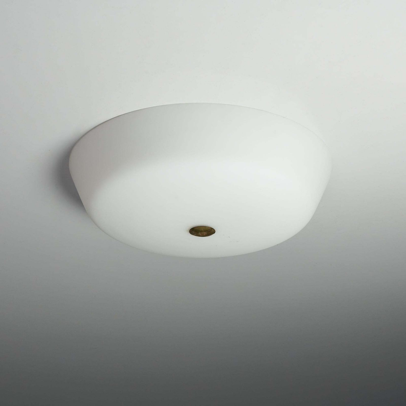 Scandinavian Modern Flush Mount, Lisa Johansson Pape, Orno Oy, 1960s photo for sale