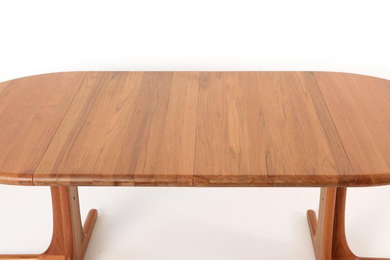 Furniture Extendable Table In Teak From Dyrlund, 1970 photo