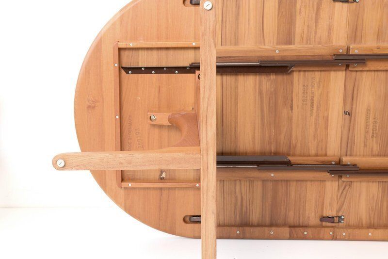 photo vintage Extendable Table In Teak From Dyrlund, 1970