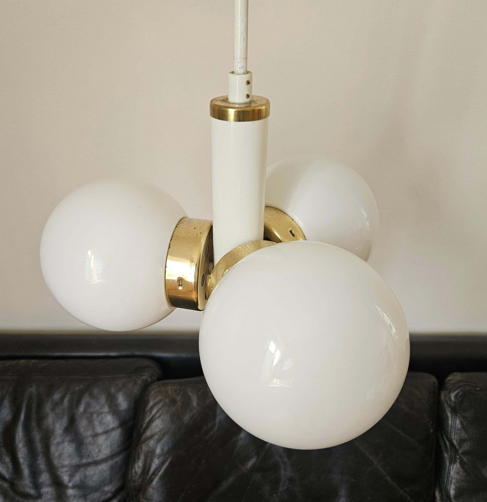 Rare lustre Sputnik Space Age mid-century, Italie, années 1970 photo for sale