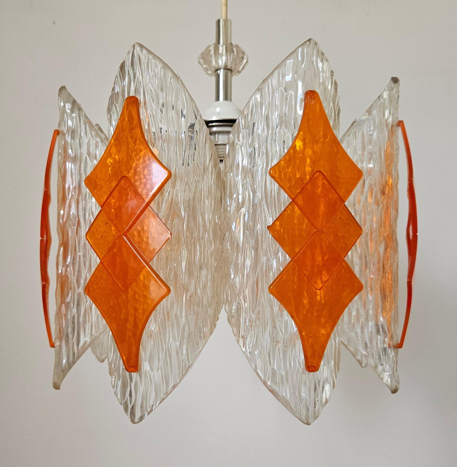 Rare Midcentury Pendant, Germany, 1970s photo furniture