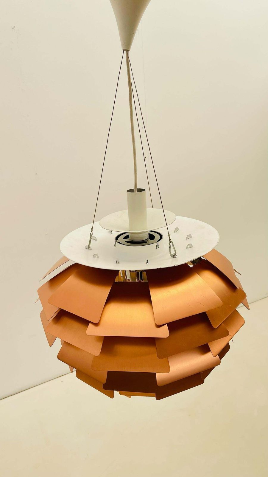 Small Copper Artichoke By Poul Henningsen For Louis Poulsen photo vinterior